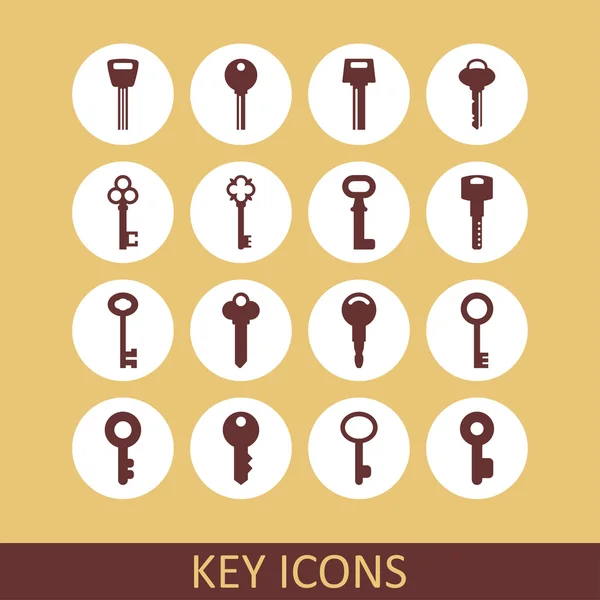 Key icons — Stock Vector