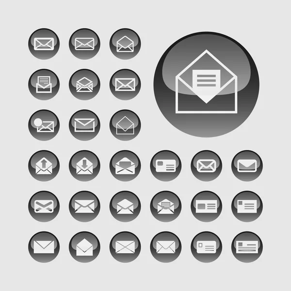 Mail-Symbole — Stockvektor