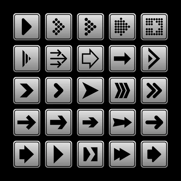 Ícones de seta —  Vetores de Stock