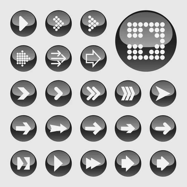 Arrow icons — Stock Vector