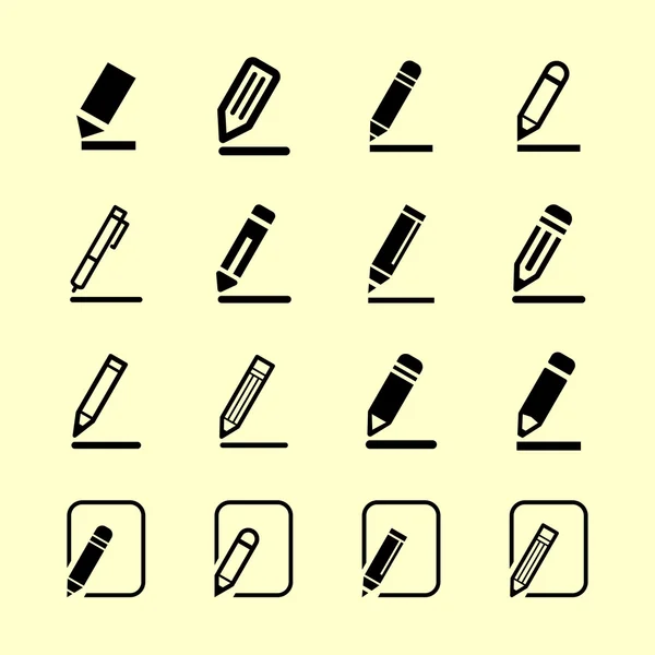 Modifier les icônes — Image vectorielle