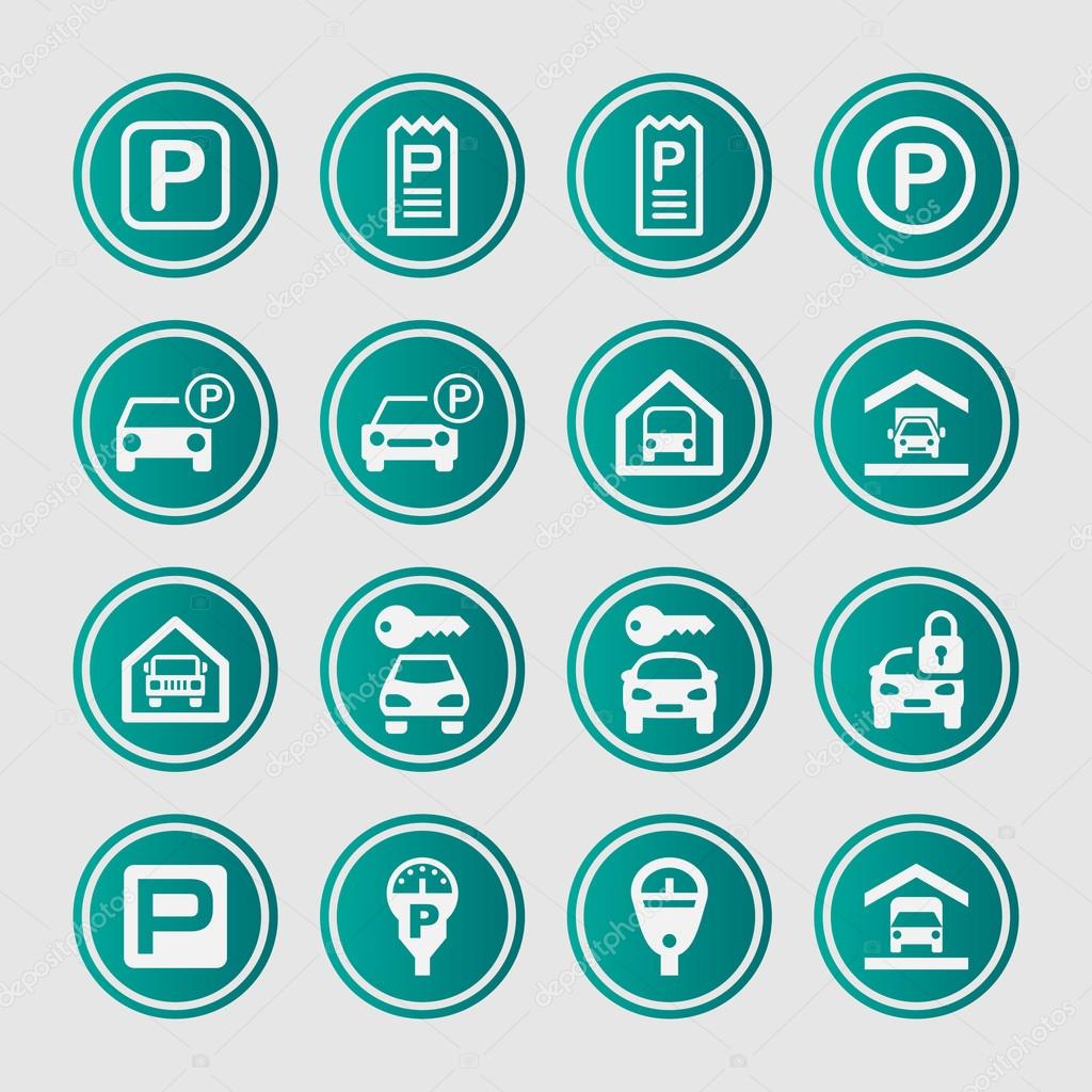 parking icons