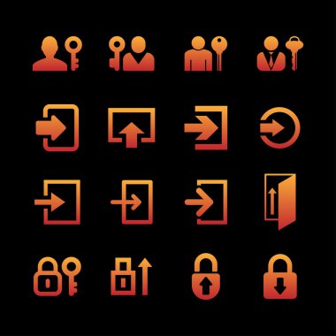 Oturum açma simgeler