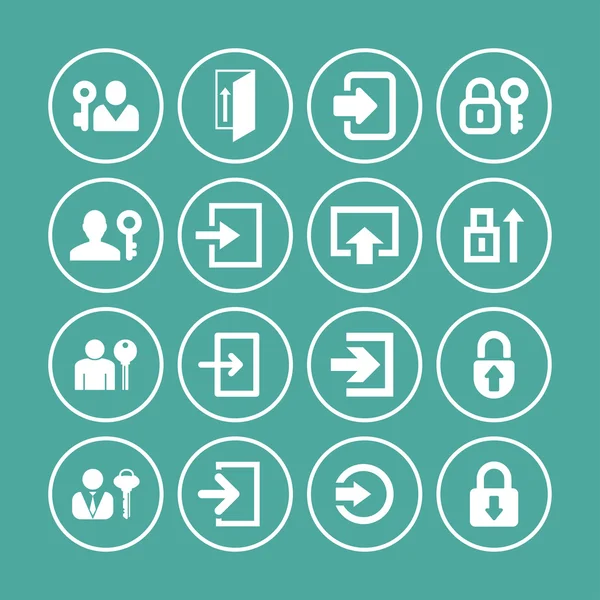 Oturum açma simgeler