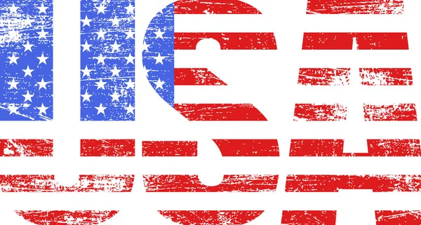 Сша Отступают Второй План Гранж Американский Флаг Шаблон Ваших Дизайнерских — стоковое фото