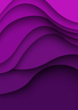 Soyut arkaplan. Kağıt kesiği şekiller. Pankart, broşür, kitap kapağı, kitapçık tasarımı için şablon.