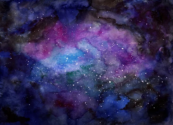 Galaxy açık alan soyut artalan illüstrasyon