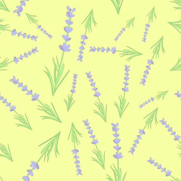 Motif textile enveloppant sans couture pastel lavande — Image vectorielle