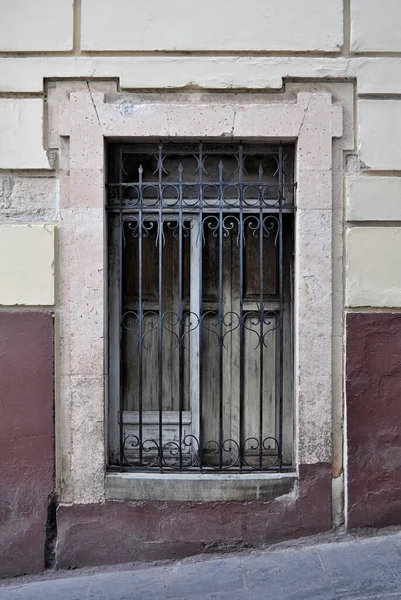 Old Rusty Mexican Colonial Window Guanajuato Mexico — Stock Photo, Image