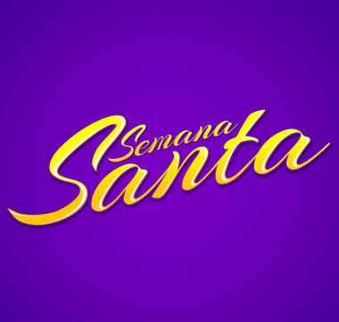 Semana Noel Baba, Kutsal Hafta İspanyolca metin, Latin dini gelenek