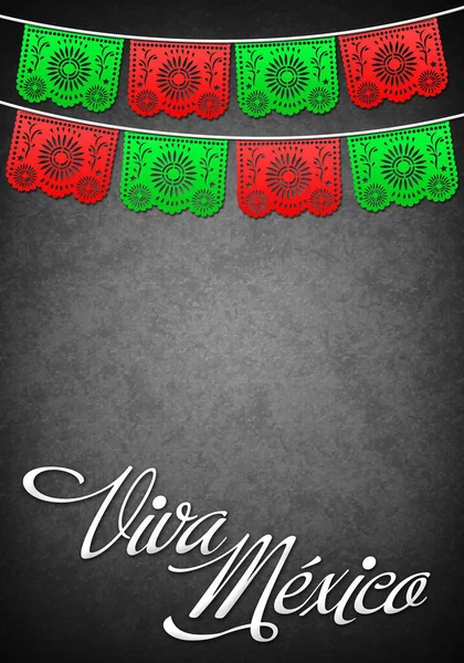 Traditional Mexican Paper Decoration Background Old Paper Texture — Stock Photo, Image