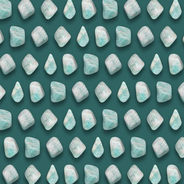 Green Gemstones Pattern Green Background Stones Photography Composition — Stockfoto