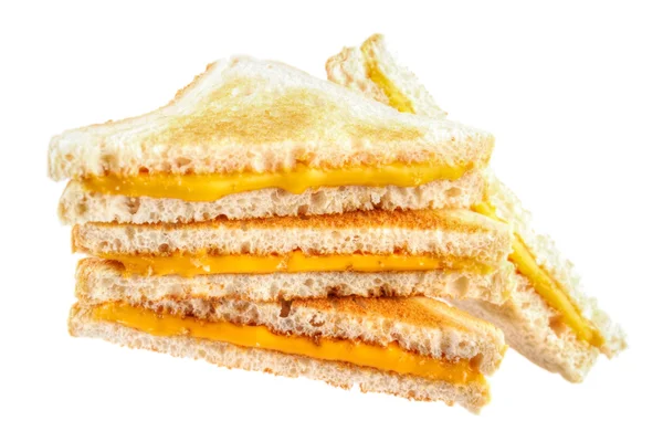 Cheese sandwiches — Stock Photo, Image