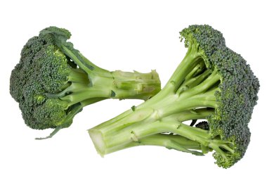 İki brokoli demetleri