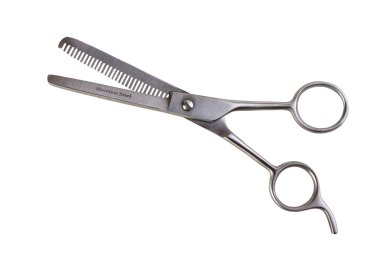 Barbers thinning shears clipart