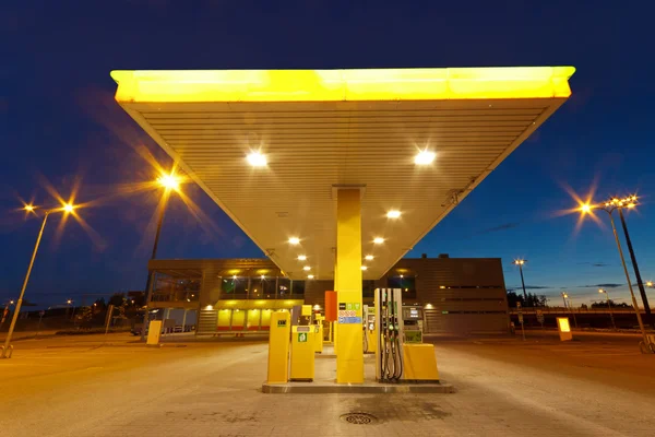 Boş benzin istasyonu