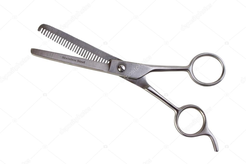 Barbers thinning shears