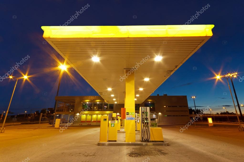 Empty gas station — Stock Photo © arskajuhani 71734713