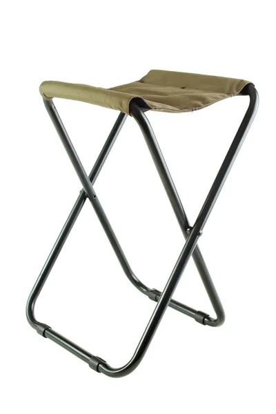 Cadeira de acampamento dobrável — Fotografia de Stock
