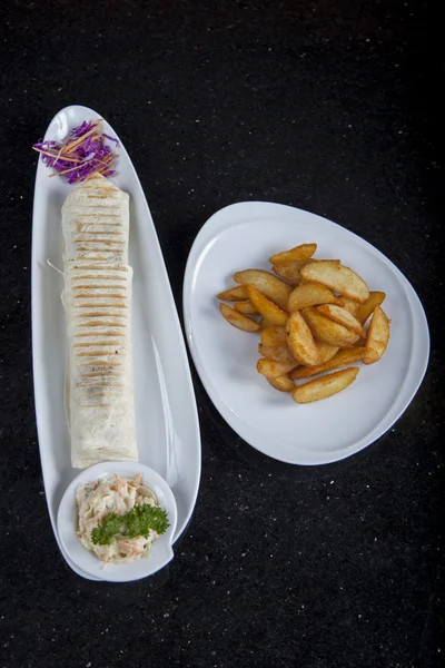 sandviç patates ile