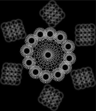 Beyaz tasarlamak vektör