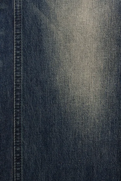 Blue denim background of rough cloth — Stock Photo, Image