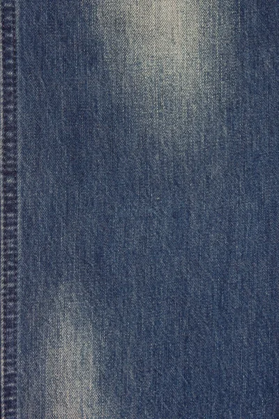 Fondo denim azul de tela áspera — Foto de Stock