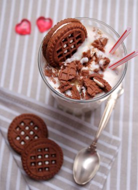 Milkshake çerezler ile