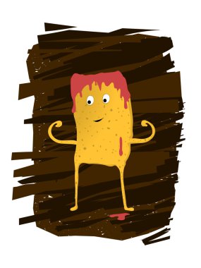 Potato Chips Character clipart