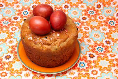 yumurta ve Paskalya kek