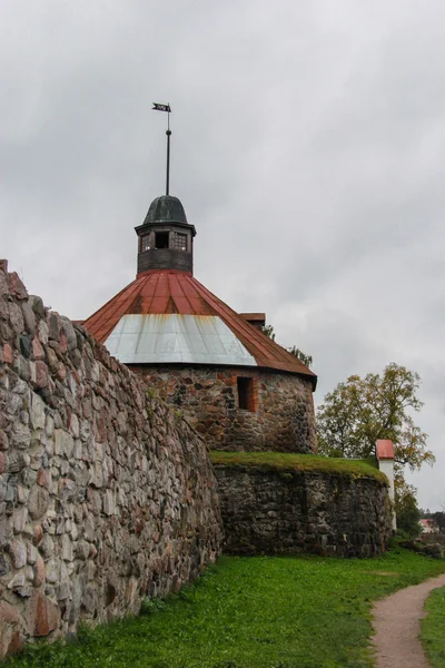 Музей крепости Корела в Приозерске — стоковое фото