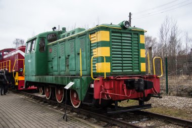 Tren demiryolu Müzesi'nde
