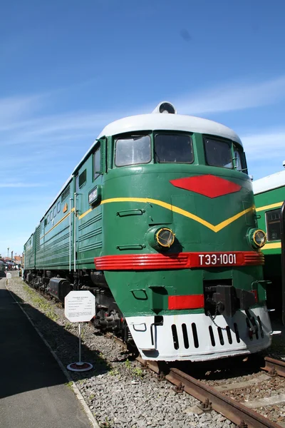 Trains at the Railway Museum — Stock Photo, Image