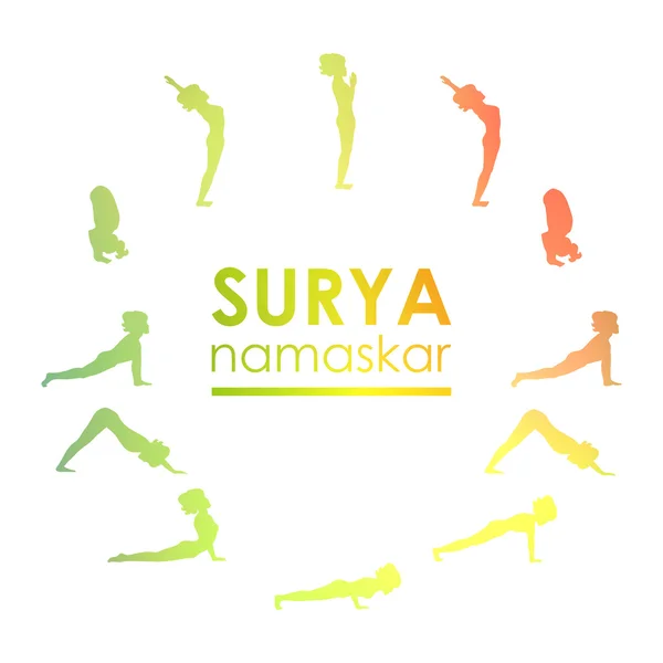 Yoga vektör görüntü