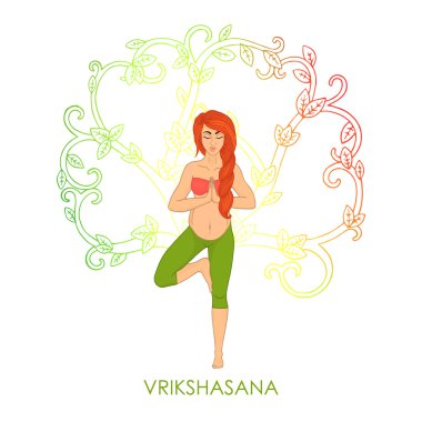 Yoga vektör görüntü