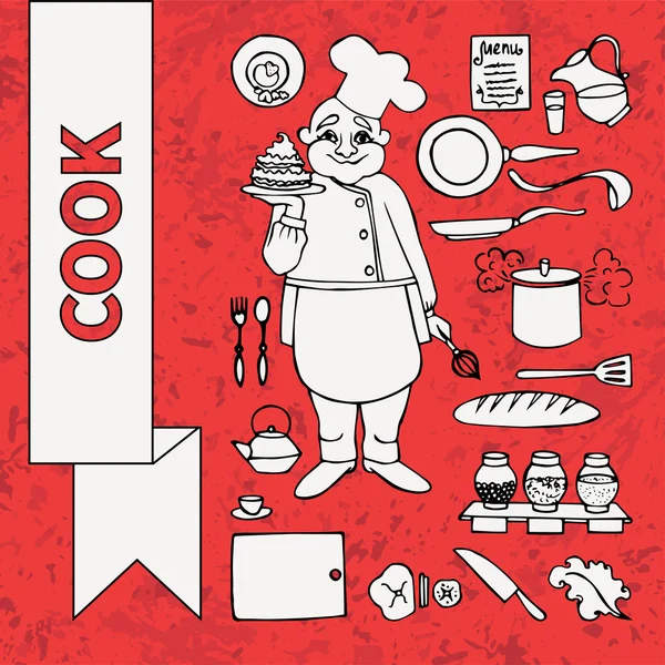 Cook — Stock Photo, Image