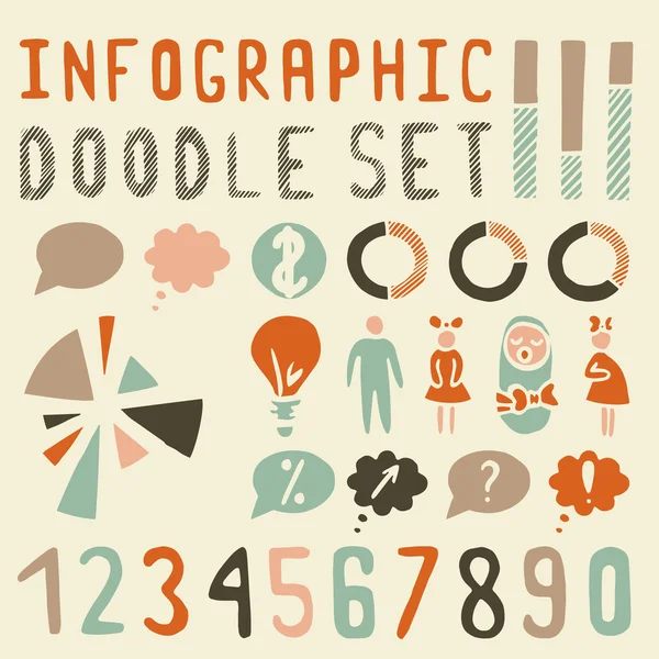 Infografica — Vettoriale Stock