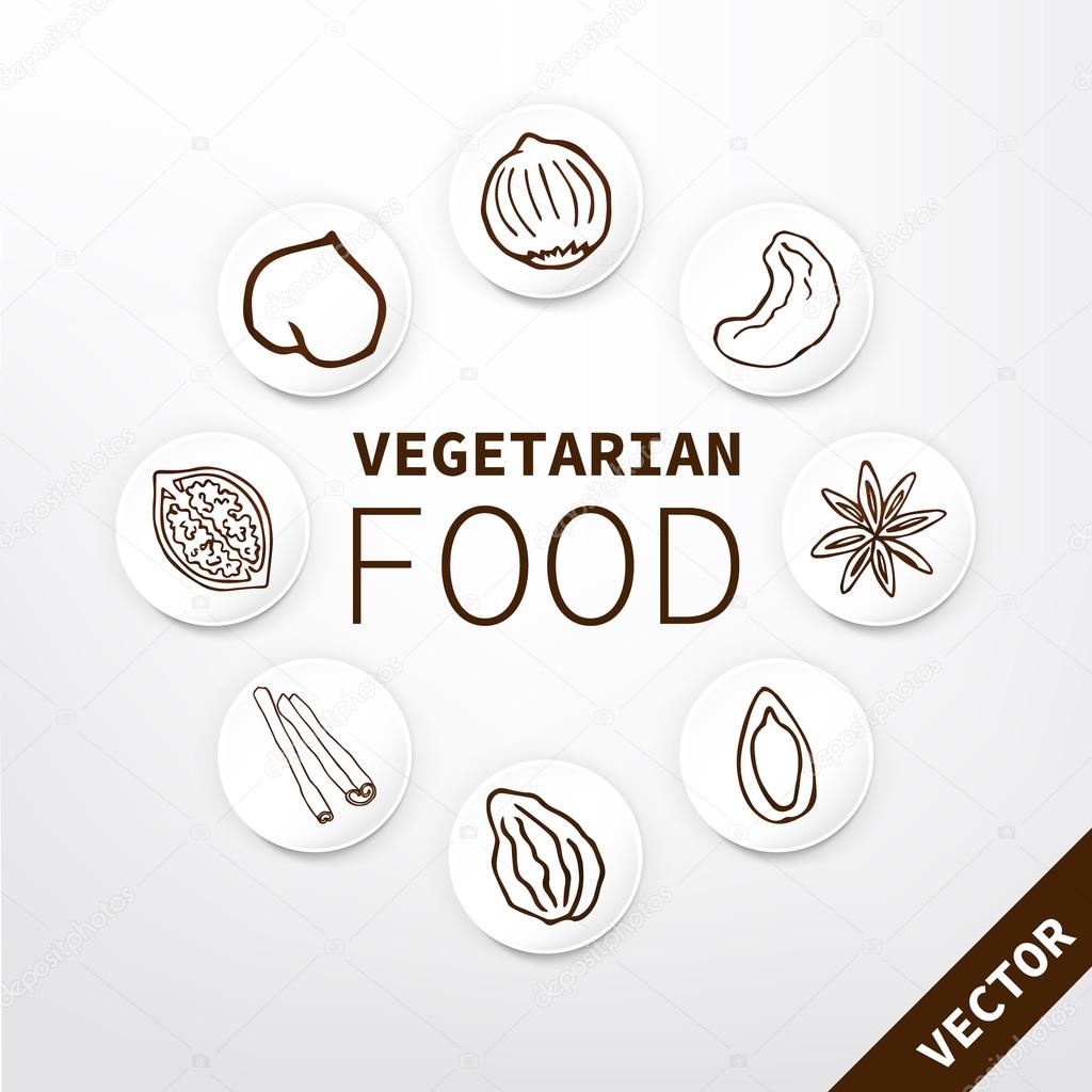food vector illustration