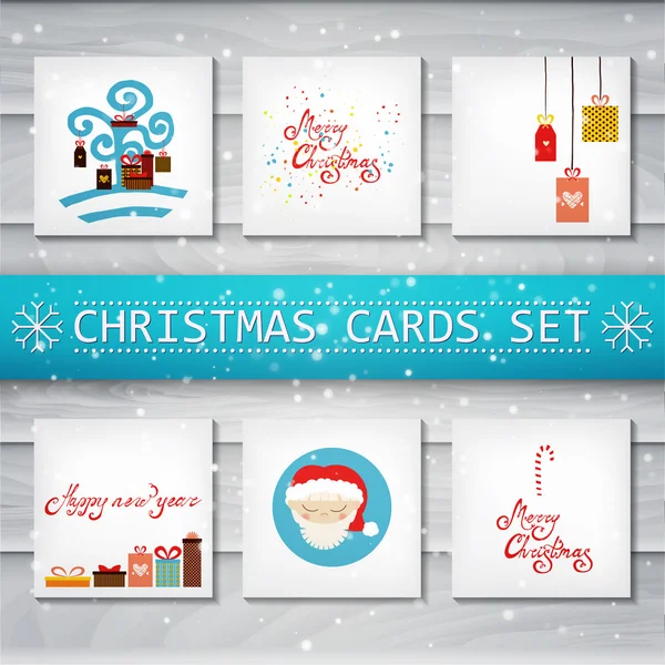 Christmas card vector image — Stock Vector