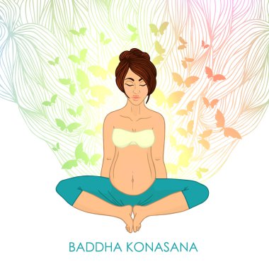 Yoga vektör görüntü