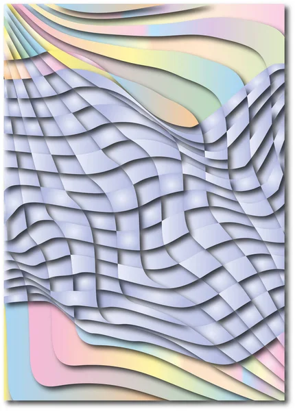 Современный Стильный Текстур Абстрактный Элегантный Фон Прямолинейными Формами Дизайна — стоковый вектор