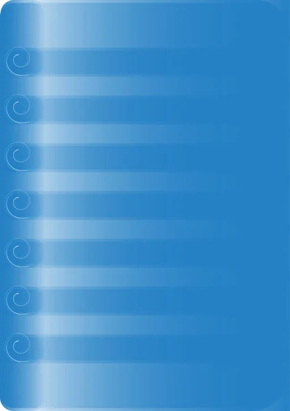 Blue Gradient Rectangles Spiral Figures Made Help Author Brush Presentations — Image vectorielle