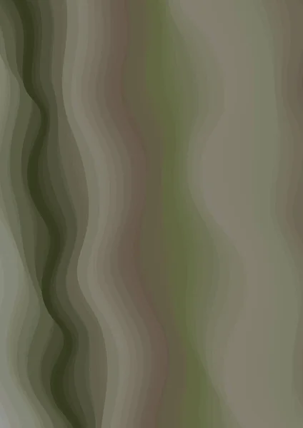 Linhas Onduladas Gradiente Abstrato Tons Verdes Roxos Bege —  Vetores de Stock
