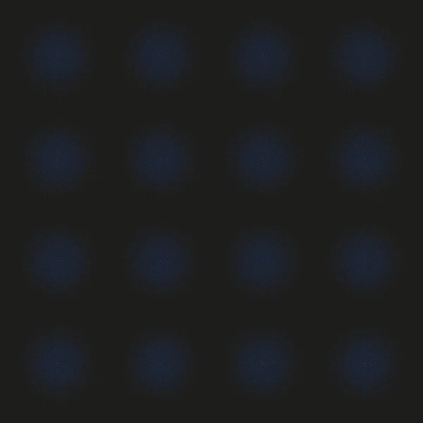 Les Flocons Neige Lumineux Sont Bleus Sur Fond Noir Pour — Image vectorielle