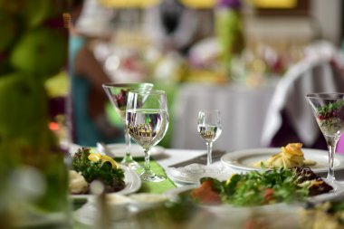 Kutlama masa, tableful, bayram