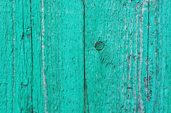 Zöld festett régi fal — Stock Fotó