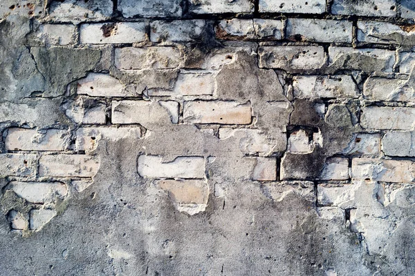 Abstracte Vintage Ruwe Bakstenen Muur Achtergrond Een Oude Getextureerde Muur — Stockfoto