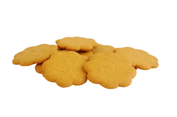 The figured cookies isolated — Stock Photo, Image