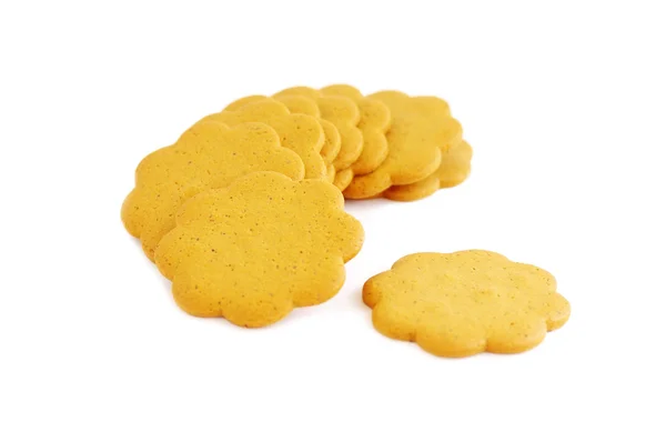 The figured cookies isolated — Stock Photo, Image