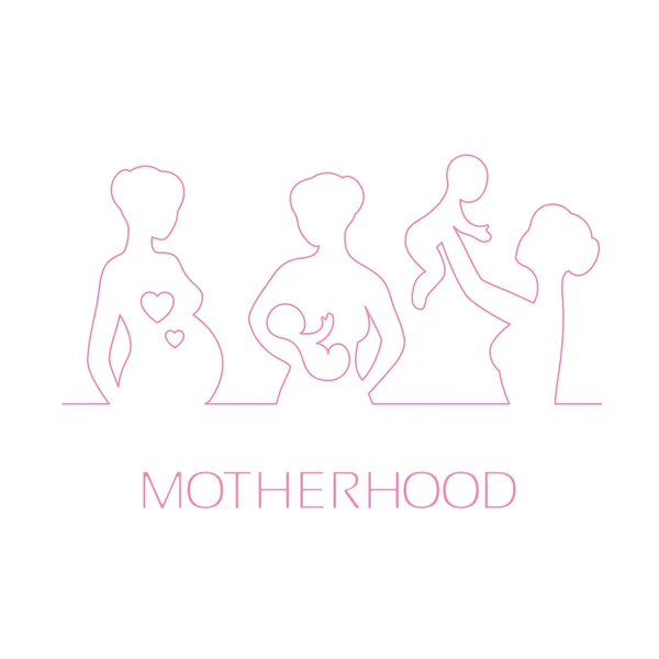 56 6 Motherhood Vector Images Motherhood Illustrations Depositphotos